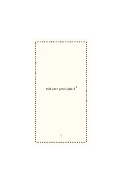 ZUSSS servetten gezelligheid 11x20cm