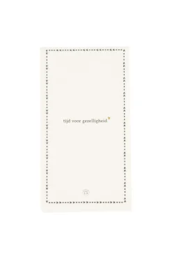 ZUSSS servetten gezelligheid 11x20cm