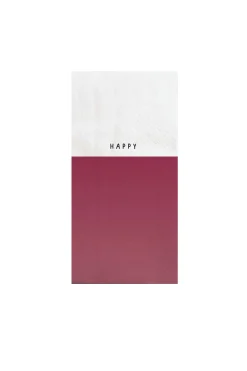 ZUSSS servetten happy 11x20cm