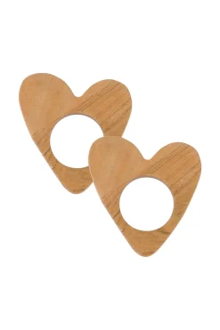 ZUSSS set van 2 houten servetringen/eierdopjes