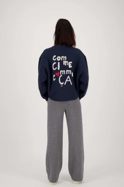ZUSSS sweater met tekst