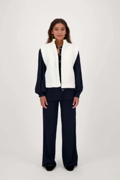 ZUSSS teddy gilet