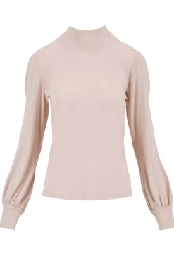 ZUSSS top met lange mouwen en col