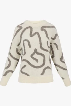 ZUSSS trui met lurex patroon