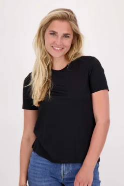 ZUSSS t-shirt met ronde hals