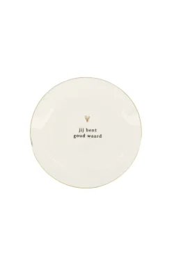 ZUSSS wandbordje goud hartje jij bent goud waard