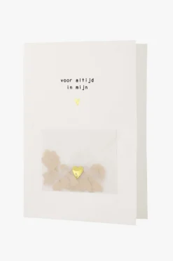 ZUSSS wenskaart met envelopje voor altijd in mijn hart