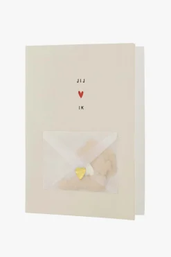 ZUSSS wenskaart met envelopje jij & ik